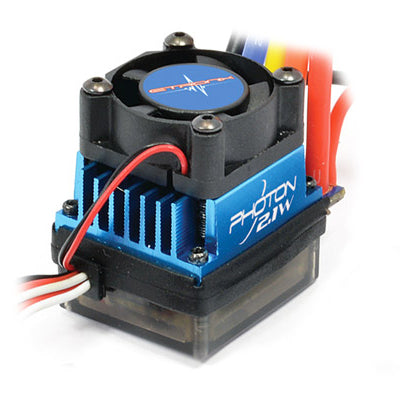 ETRONIX - PHOTON 2.1W 45AMP ESC
BRUSHLESS w/SHORT WIRE/CONNECT - ET0125FTX