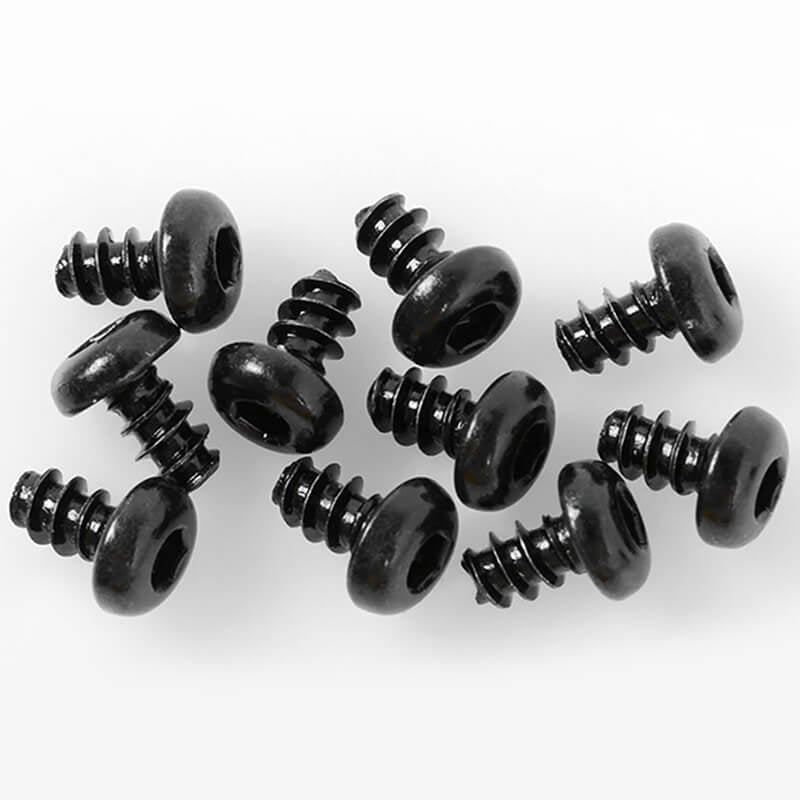 RC4WD - BUTTON HEAD SELF TAPPING
SCREWS M3 X 5MM (BLACK) - Z-S1689