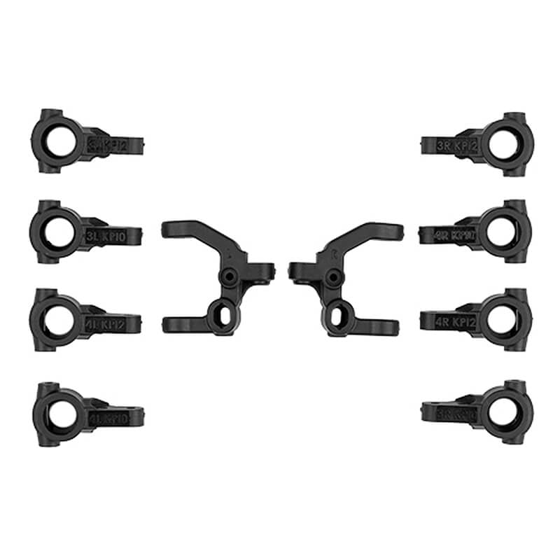 ASSOCIATED ELECTRICS - TEAM ASSOCIATED RC10B7.1
CASTER/STEERING BLOCK SET - AS92576