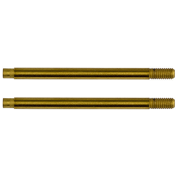 ASSOCIATED ELECTRICS - TEAM ASSOCIATED 3x24 SHOCK
SHAFTS V2, TiN (B74) - AS91642