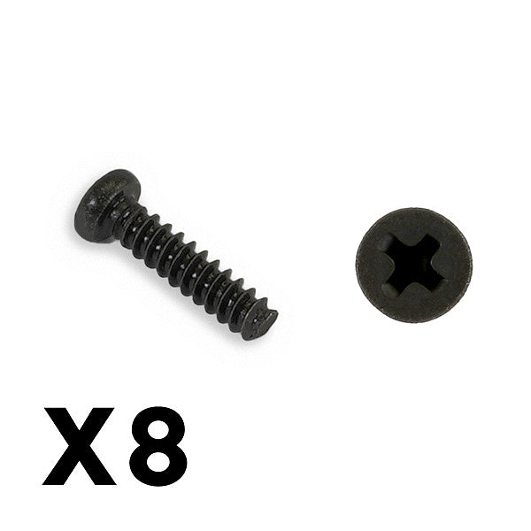 FTX - OUTBACK MINI 3.0 ROUND HEA
D SELF TAPPING SCREW 2X8 (8PC) - FTX8924