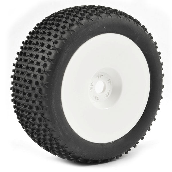 FASTRAX R/C PRODUCTS - FASTRAX 1:8 TRUGGY X-BLOCK MTD
ON WHITE DISHED 0 OFFSET(PR) - FAST1090WD
