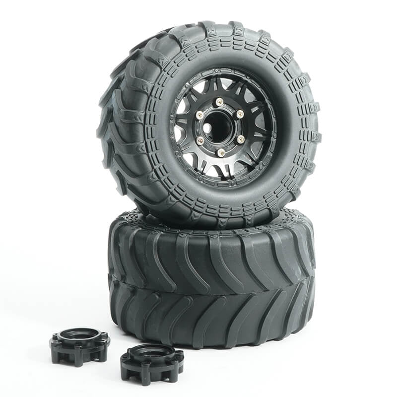 FASTRAX R/C PRODUCTS - FASTRAX 1/10 WAVE TRUCK TYRE
MOUNTED STAR-SPOKE (12mm HEX) - FAST0070B