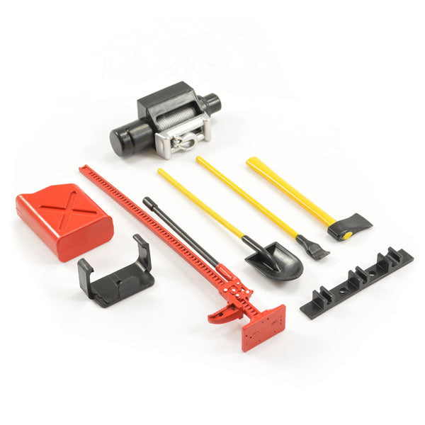 FASTRAX R/C PRODUCTS - FASTRAX SCALE 6-PIECE TOOL SET
RED/YELLOW PAINTED - FAST2333