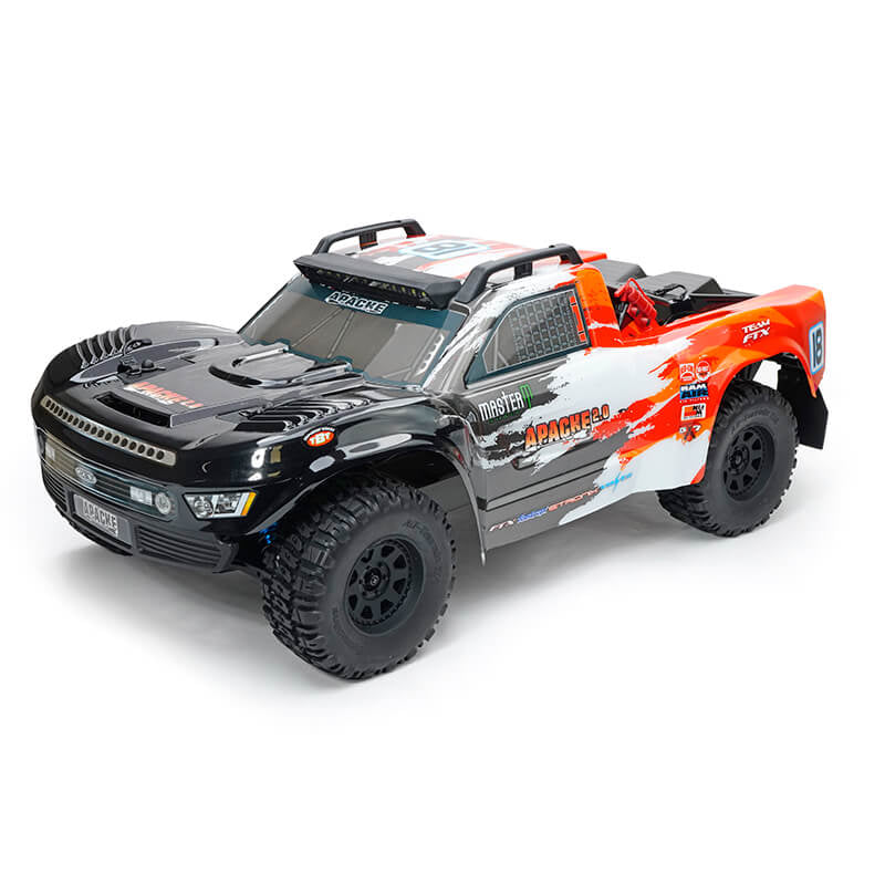 FTX - APACHE 2.0 1/10 BRUSHLESS
TROPHY TRUCK RTR - RED - FTX5498V2R