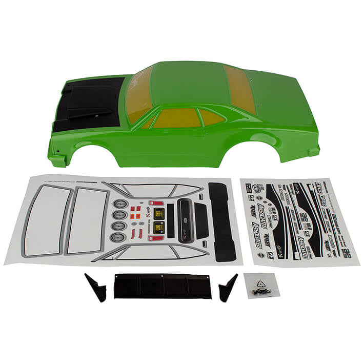 ASSOCIATED ELECTRICS - TEAM ASSOCIATED DR10 REAKT
DRAG BODY SHELL GREEN - AS71084