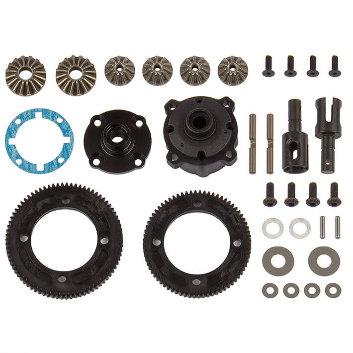 ASSOCIATED ELECTRICS - TEAM ASSOCIATED B74
DIFFERENTIAL SET, CENTRE - AS92144