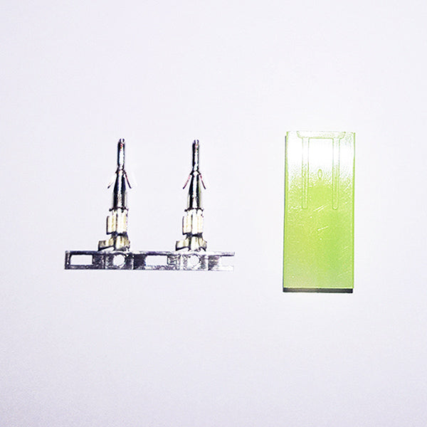 ETRONIX - MINI TAMIYA FEMALE BLOCK &
MALE CONNECTOR CRIMPS - ET0793M