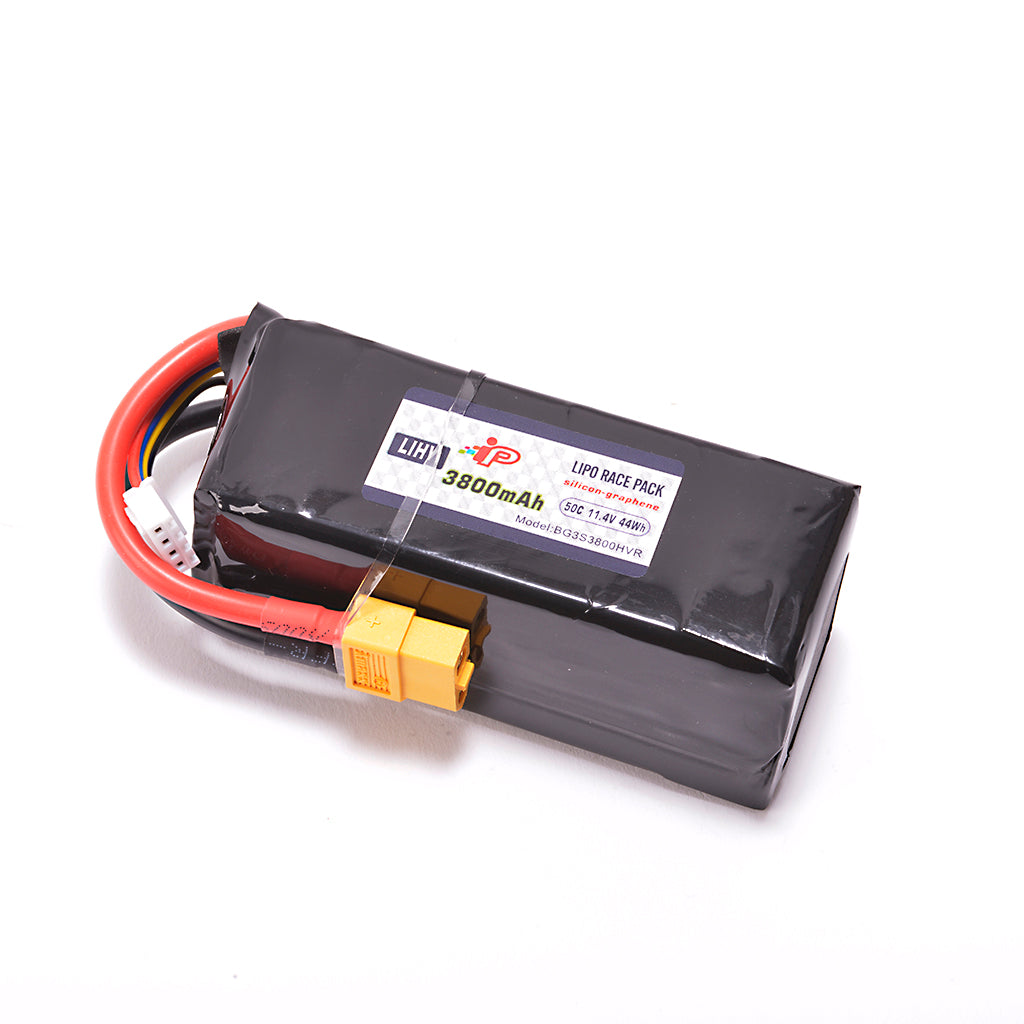 Intellect - Intellect LiPo 3800mAh - 11.4V (50C) XT60 plug - IP633480D9R6-3S2P