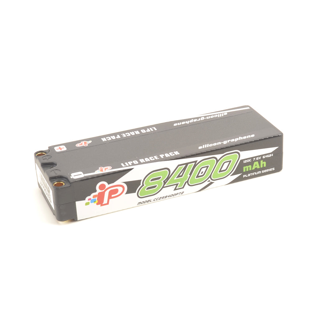 Intellect - Intellect LiPo LiHV 8400mAh 2S 25.1mm Stick 7.6V - IPCC2S8400PT2