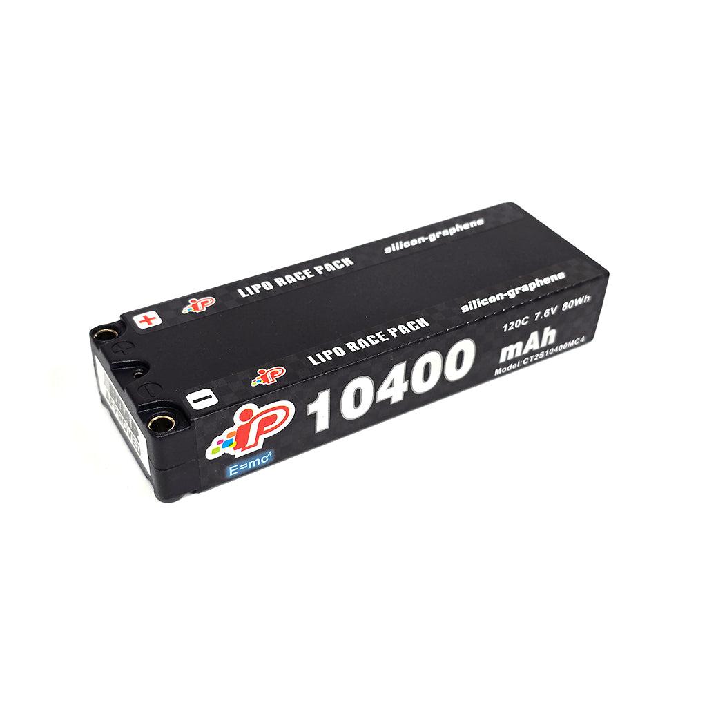 Intellect - Intellect LiPo LiHV 10400mAh 2S 25.1mm Stick 7.6v - IPCT2S10400MC4