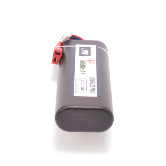 Intellect - LIPO BATTERY (LIHV) HC39 2S 5000mAh 7.6v Stick Deans Plug (FITS TT01E) -  IPTM2S5000HVRRT