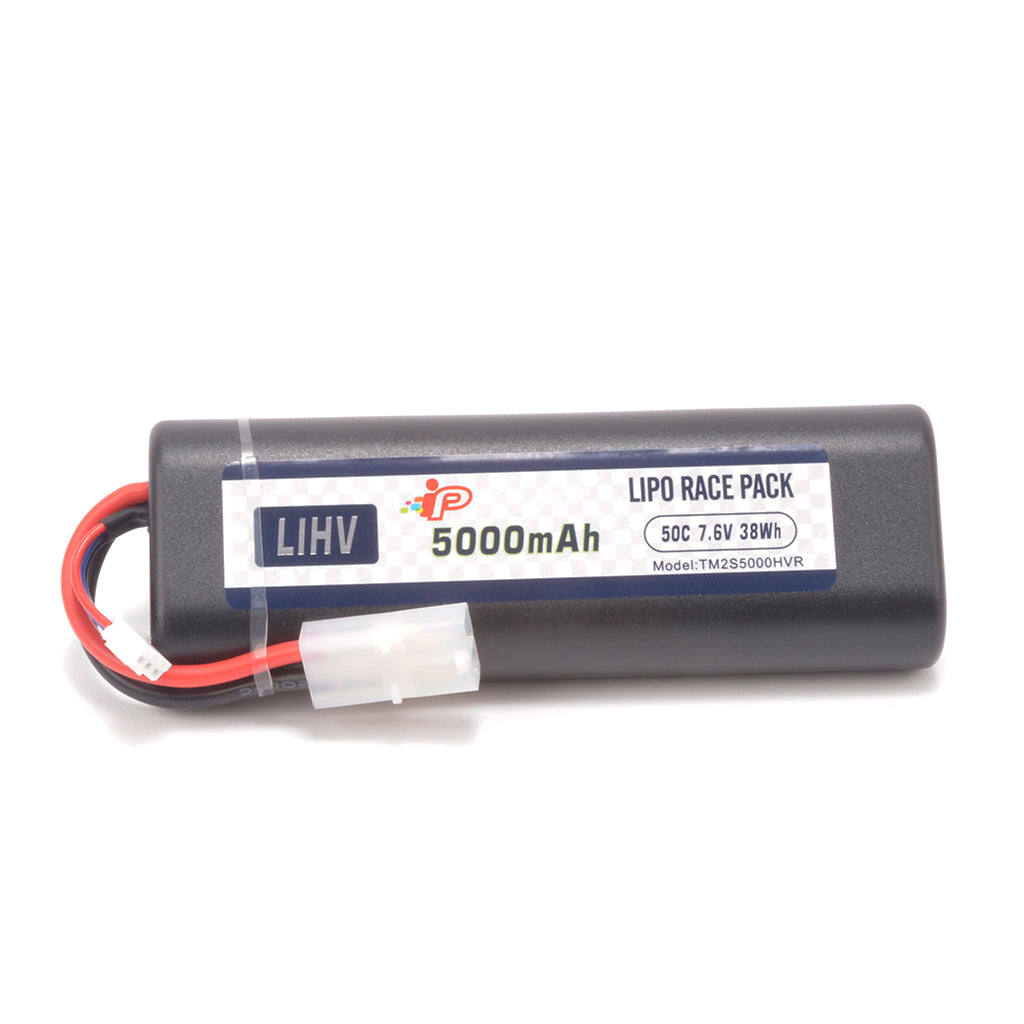 Intellect - Intellect LiPo HC39 2S 5000mAh 7.6v Stick Tam plug - IPTM2S5000HVRTM
