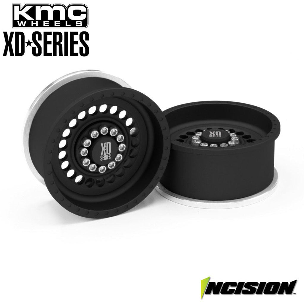 Vanquish - Vanquish Incision KMC 1.9 XD136 Panzer Wheels Blk - IRC00310