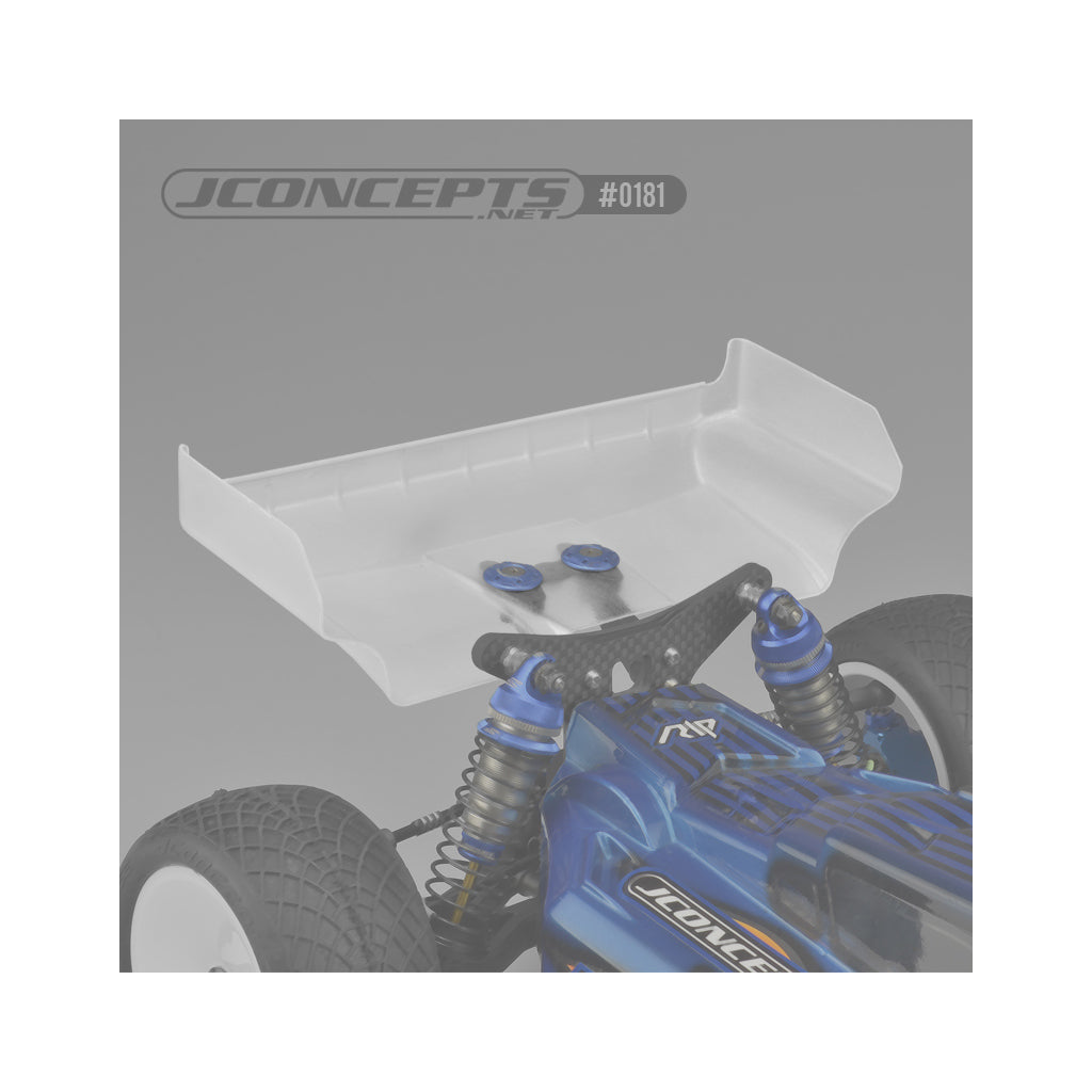 JConcepts - JConcepts-Aero S-Type 7inch Rear Wing, 2pc - JC0181