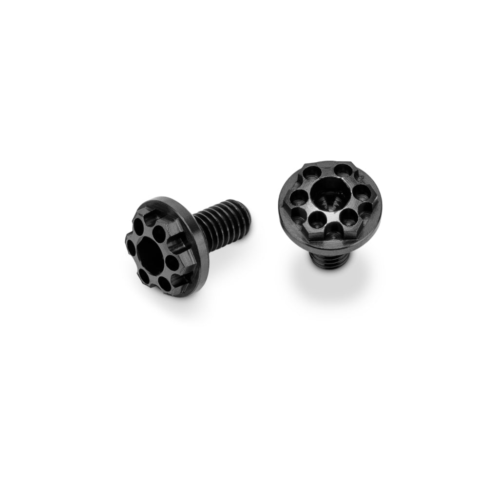 JConcepts - Titanium Finnisher 3x6mm Motor Screws Black - 2pc - JC2549-2