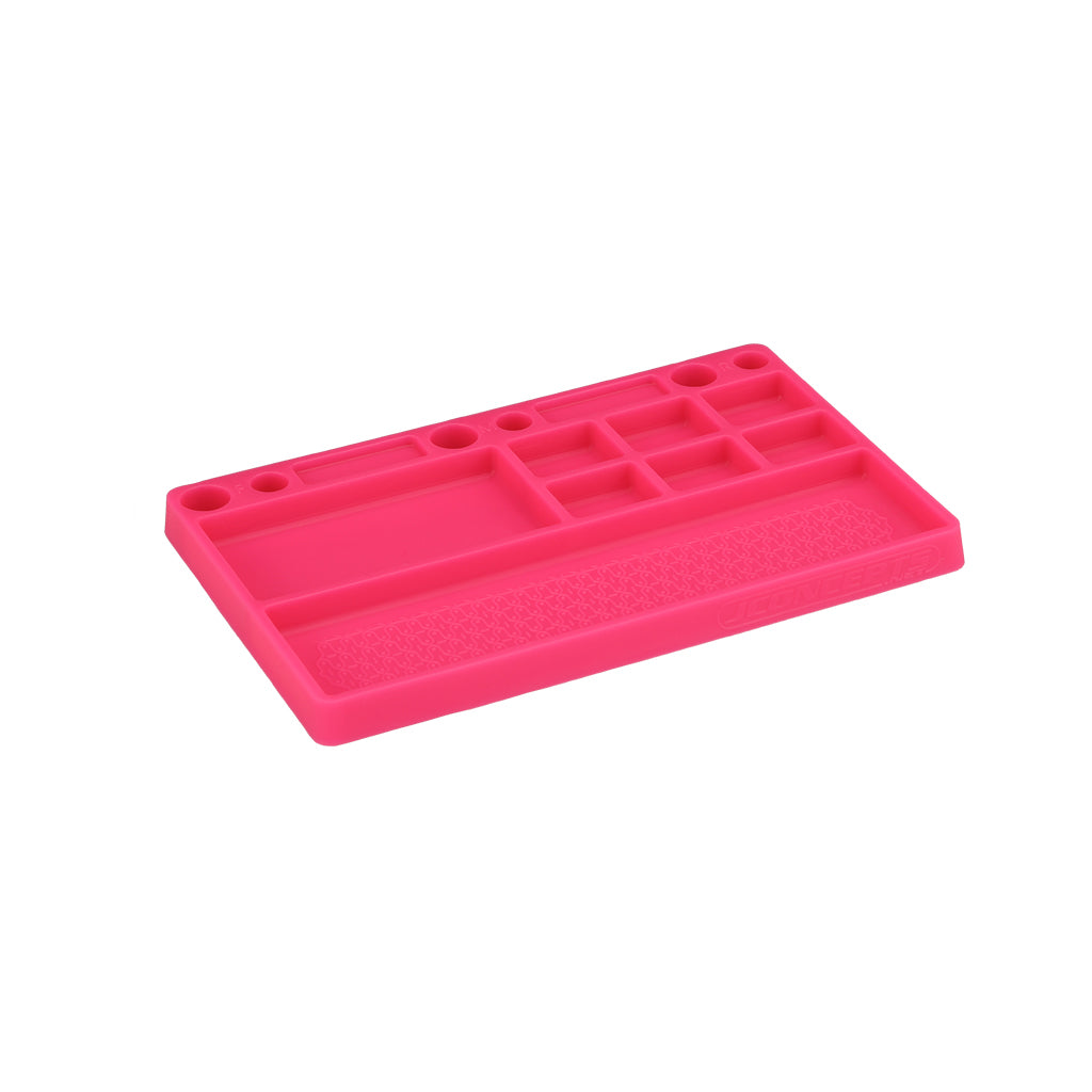 JConcepts - JConcepts Parts Tray, Rubber Material - Pink - JC2550-4