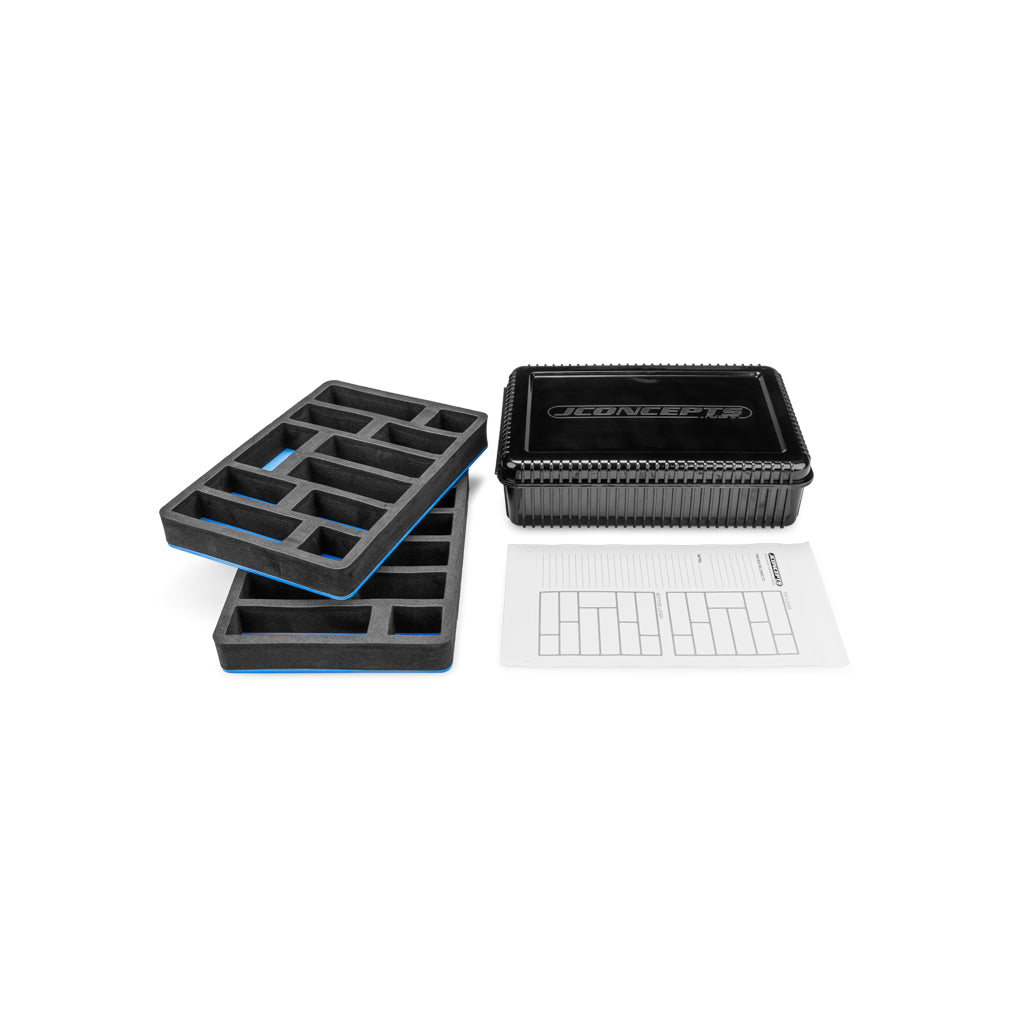 JConcepts - Spring Box w/foam liner, double decker, w/decal - JC2731