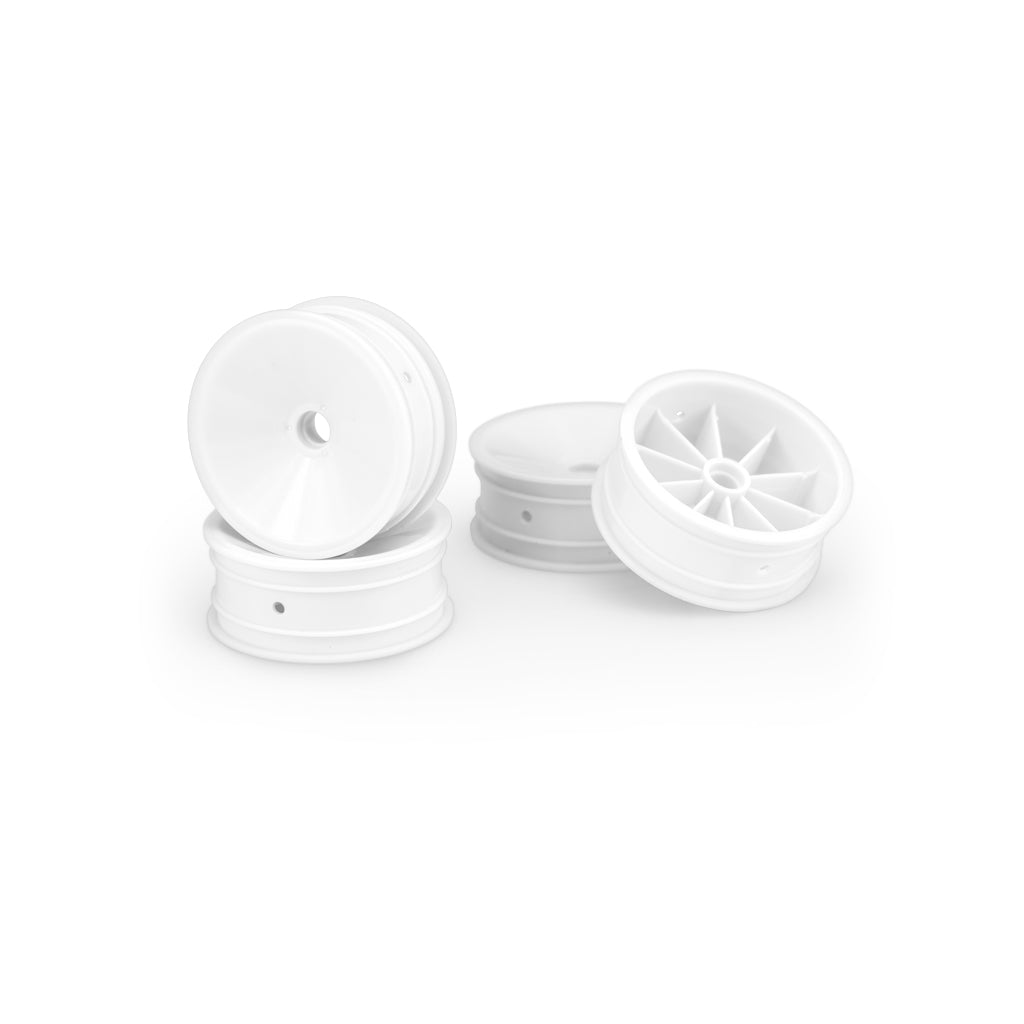JConcepts - Mono RC10, B2, B3 2.2 Front Wheel (White)-4pc - JC3403W