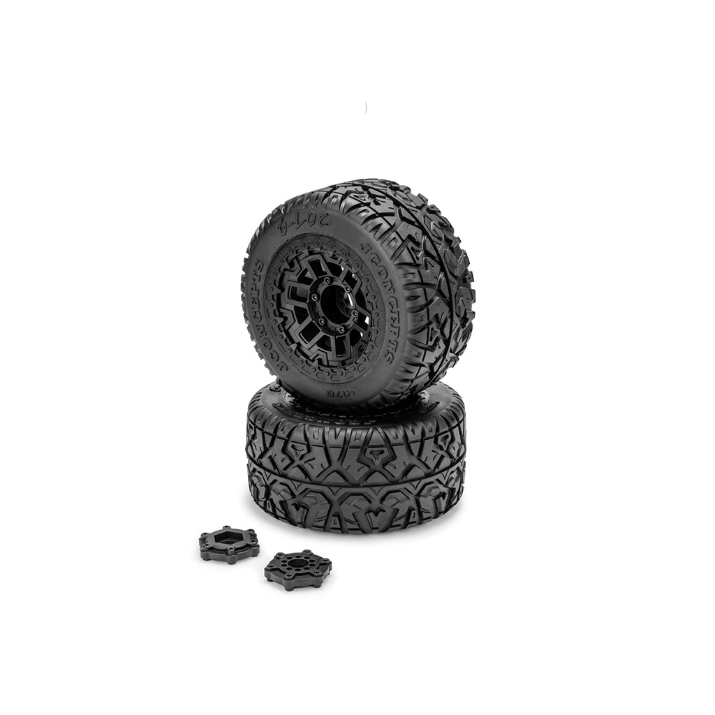 JConcepts - G-Locs - Platinum pre-mounted on #3477 2pc - JC4176-39812