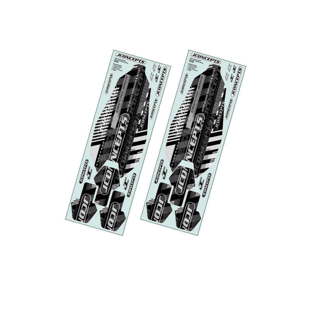 JConcepts - RC10B7/D.1 Pre Cut Chassis Skin - 2pc - JC5158