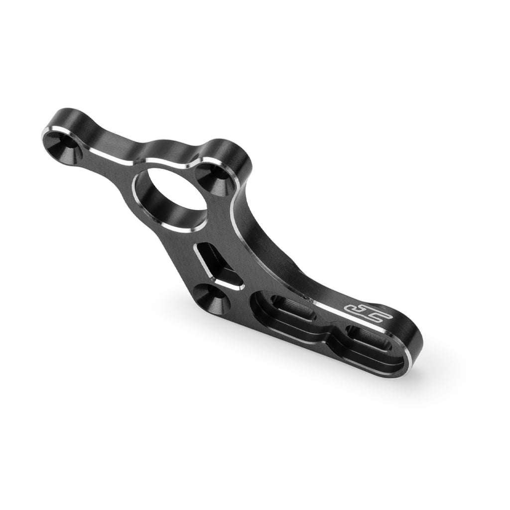 JConcepts - RC10B7.1 Aluminum Motor Plate - Black - JC5197-2