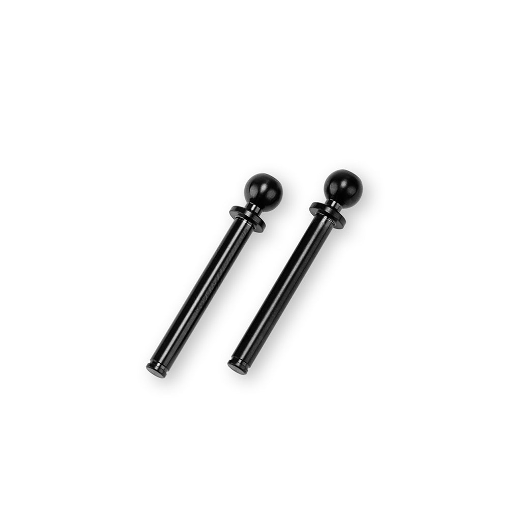 JConcepts - Titanium RC10B3/T3 5.5mm Kingpin Ball Stud Black - JC5287-2