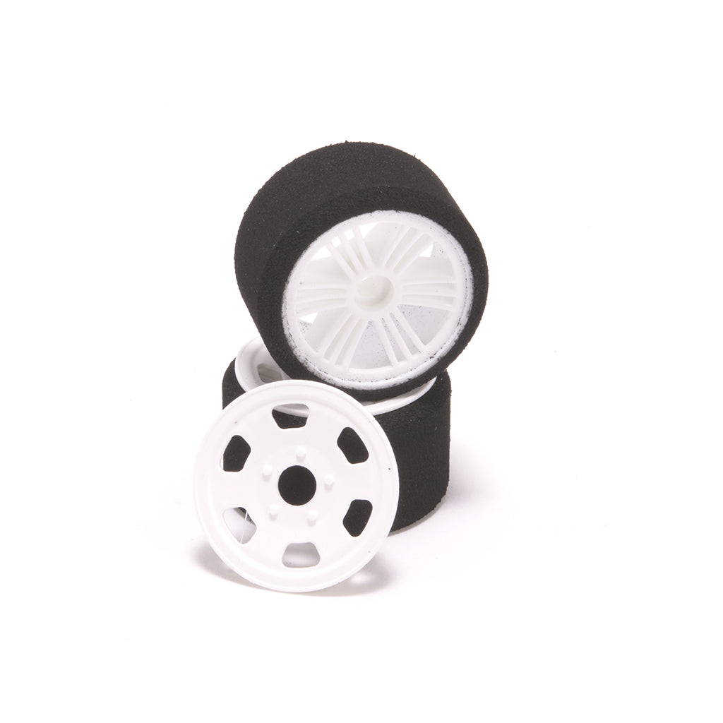 CONTACT RC - 1/12 Oval/Mini/Supastox (Bearing fit) Front 50Sh (46mm dia) - JM50FB (1pair) Wheel & Tyre Set Pre-Glued (hardest compound)