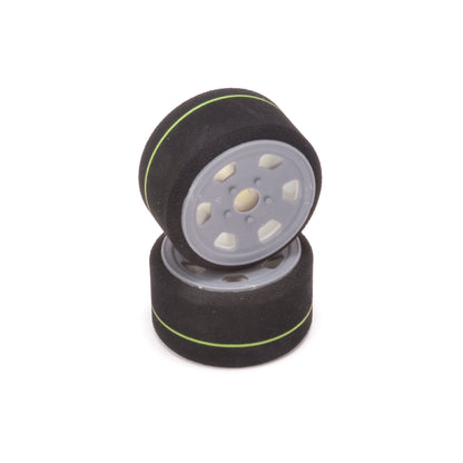 CONTACT RC - 1/12 Oval/Mini/Supastox (K Drive) Rear 37Sh Control Tyre, 46mm diameter - JMCR (1pair) Wheel & Tyre Set Pre-Glued