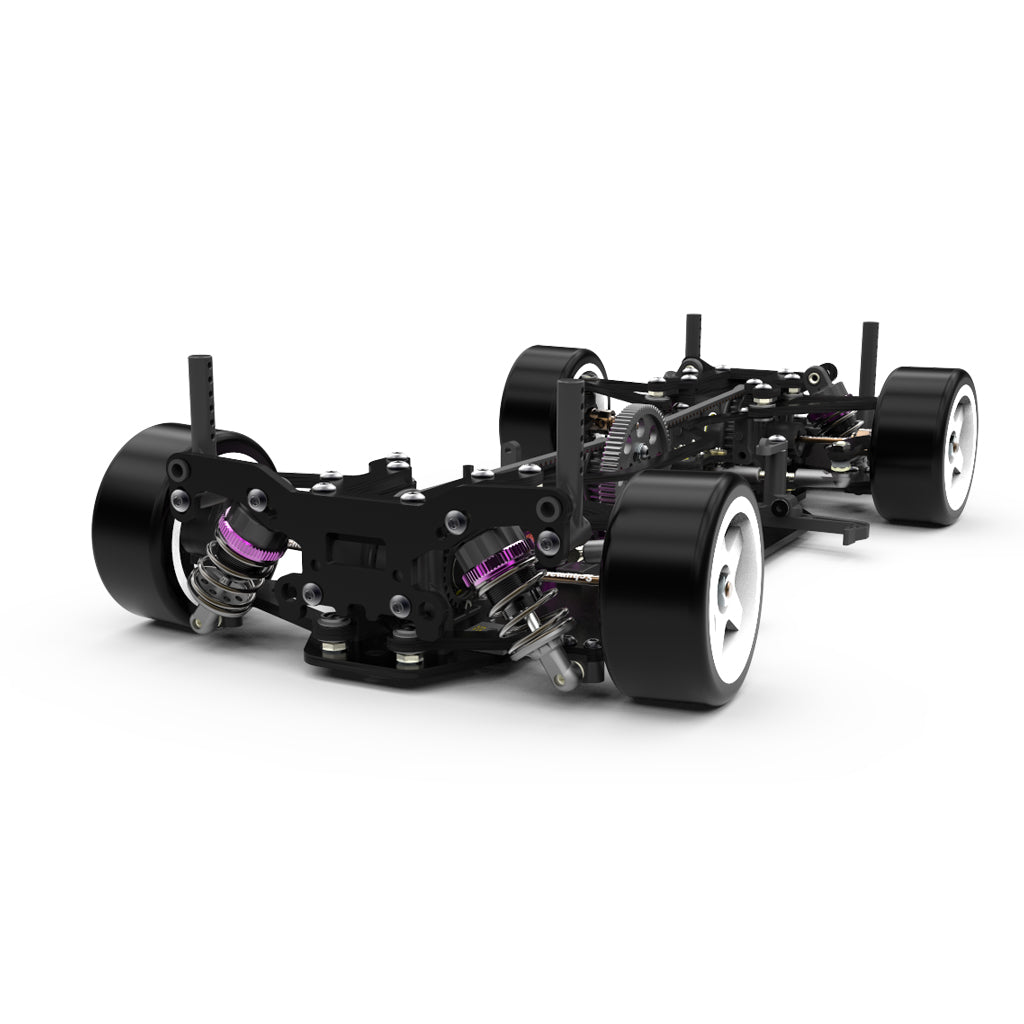 Schumacher NEON MTC - S2 - 1/10 Mini RC Touring Car Kit - (M-Chassis Size) K204 (Needs all electrics and a 225mm Wheelbase body)