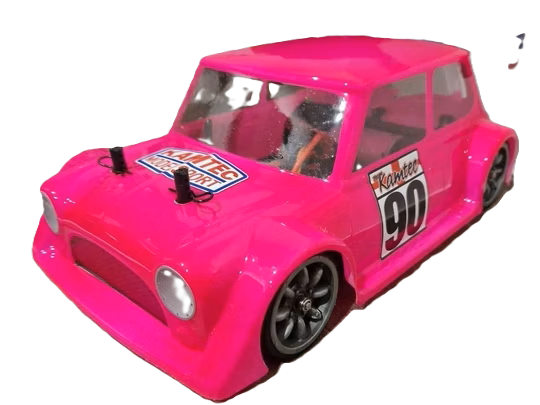 KAMTEC GT12 MINI RACER 756 Body (fits Mini Racer/Mini Assassin/Batt Cave JOK3R/ (1MM CLEAR LEXAN)