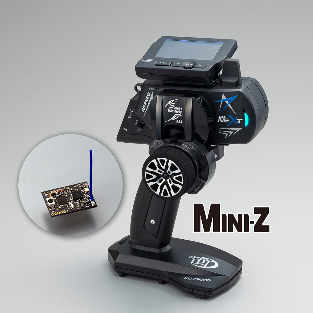 KO PROPO - EX-NEXT LDT Black SP w/Mini-Z EVO2 Rx Unit - KO10762