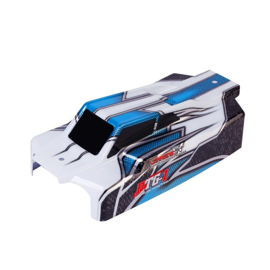 LC Racing – LC-PTG1-HBU – 1/10 scale 4wd entry level buggy – assembled rolling chassis (Blue version) (Alloy Chassis, Carbon Fibre Towers, Shaft Driven Fully Adjustable Race Car) - Rolling Chassis Only - Needs all electrics to complete