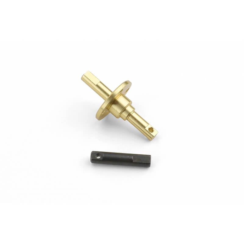 Louise / Carten - Front Drive Shaft And Spur Gear Hub For Geared Diff (GOLD) - LNBA205