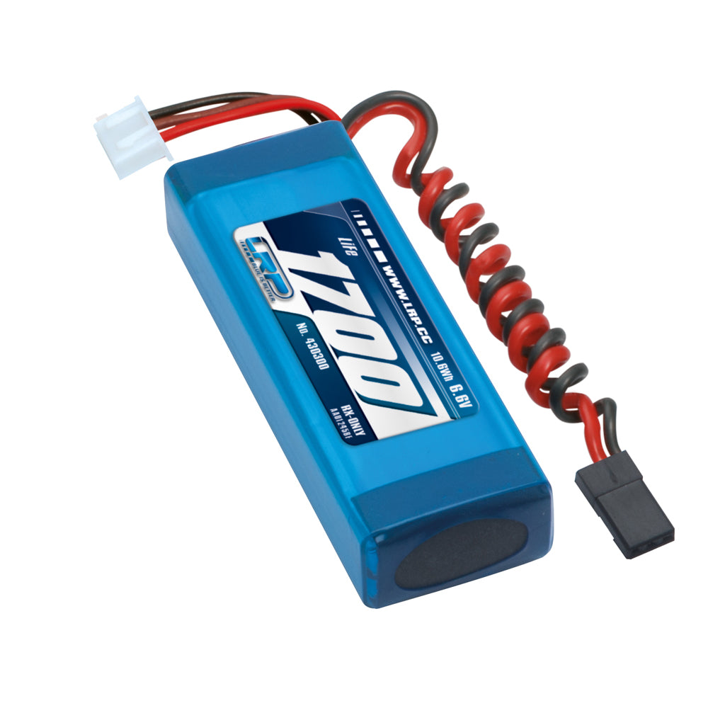 LRP - LiFePo 1700 RX-Pack 2/3A Straight - 6.6V - LRP430300