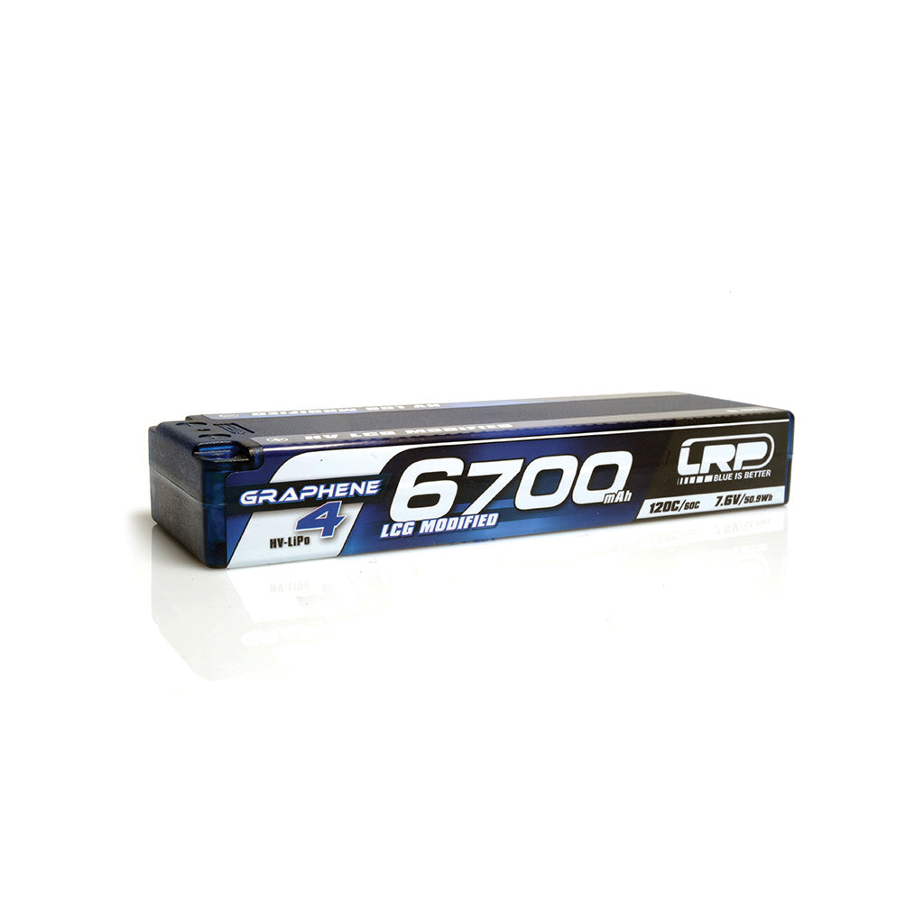LRP - LRP LiPo 6700mAh Graph4 HV LCG 7.6v - LRP431271