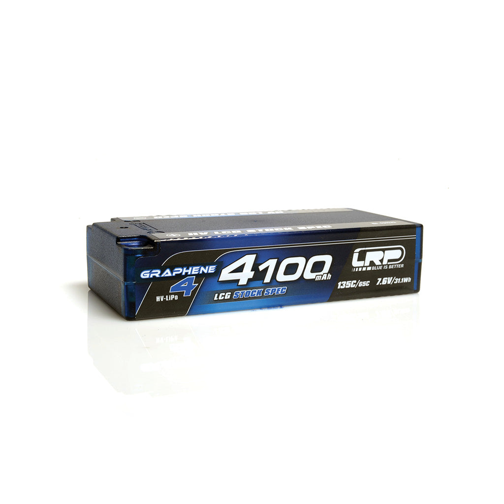 LRP - LRP LiPo 4100mAh Graph4 HV LCG Stock Shorty 7.6v - LRP431275