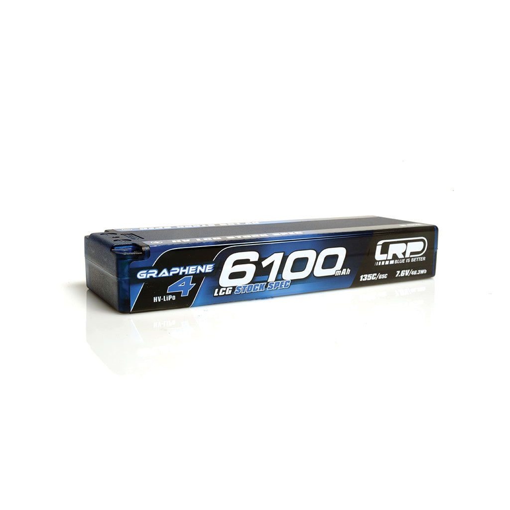 LRP - LRP LiPo 6100mAh Graph4 HV LCG Stock 7.6v - LRP431281