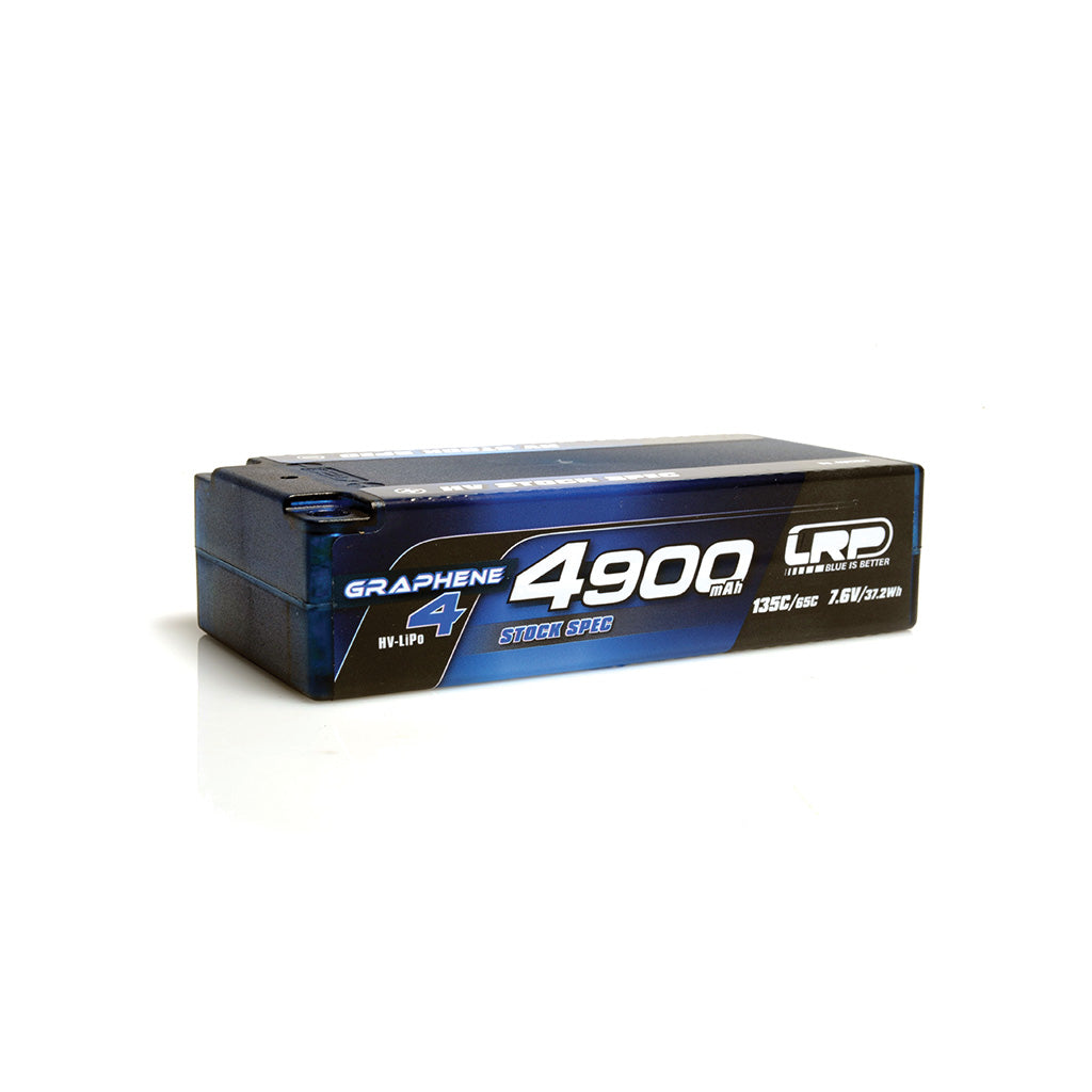 LRP - LRP LiPo 4900mAh Graph4 HV Stock Spec Shorty 7.6v - LRP431284