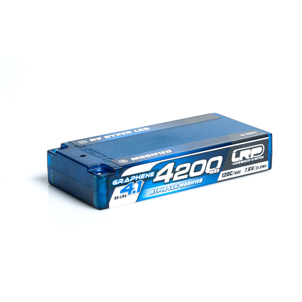 LRP - LRP LiPo 4200mAh HV Hyper LCG Mod Shorty- Graph4.1 - LRP432273