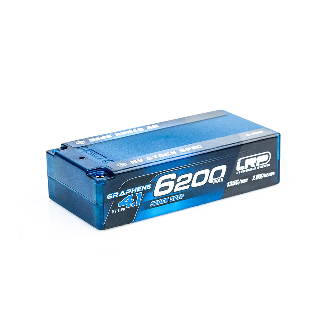 LRP - LRP LiPo 6200mAh Graph4.1 HV Stock Shorty 7.6v - LRP432285
