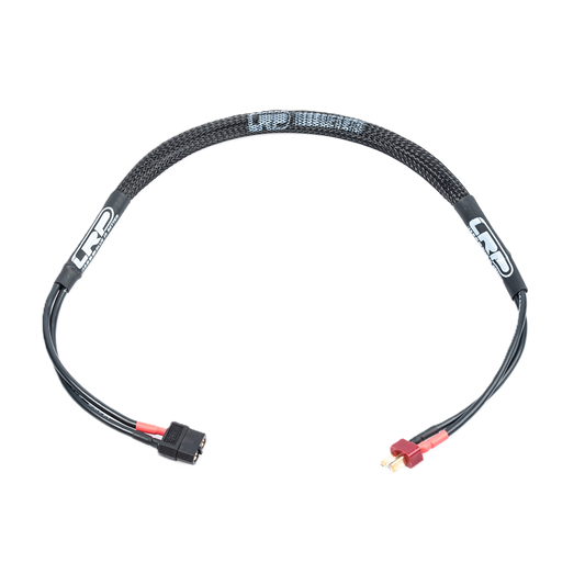 LRP - Charging Wire - 50cm - (Charger output XT60) (Battery - T-Plug Deans Male) - LRP499254
