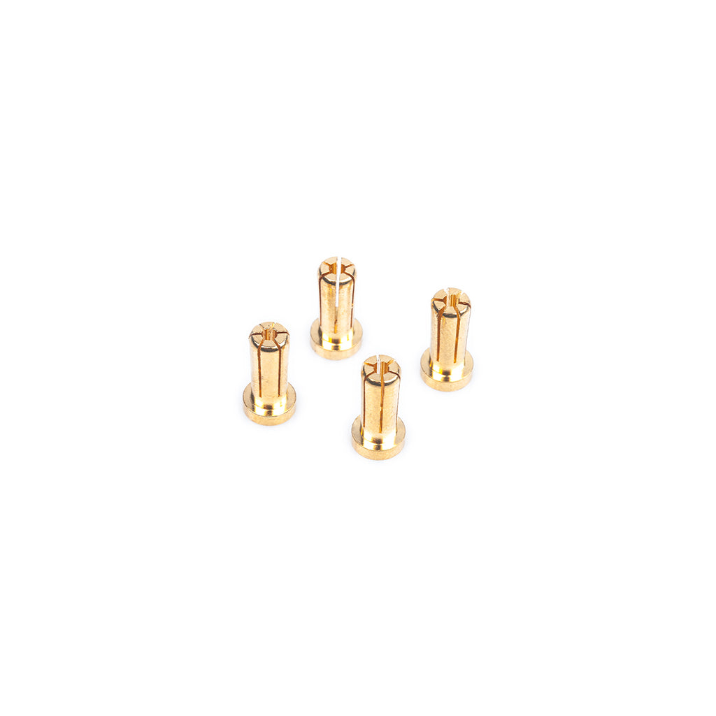 LRP - LRP 5mm Gold Connectors - 14mm Length (4 pcs) - LRP499305