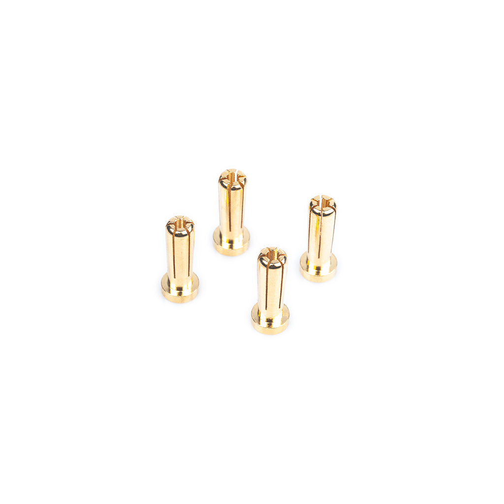 LRP - LRP 5mm Gold Connectors - 18mm Length (4 pcs) - LRP499306