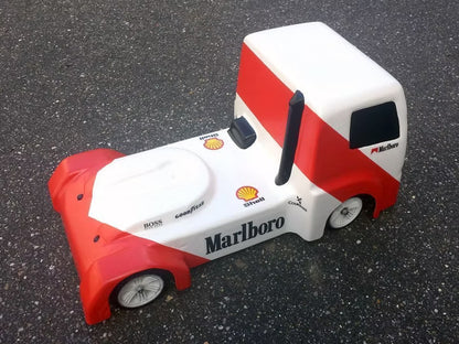 GT12 Supastox Body - DAF LORRY ARTIC - Fits 1/12 Car 205mm Wheelbase / 160mm Wide