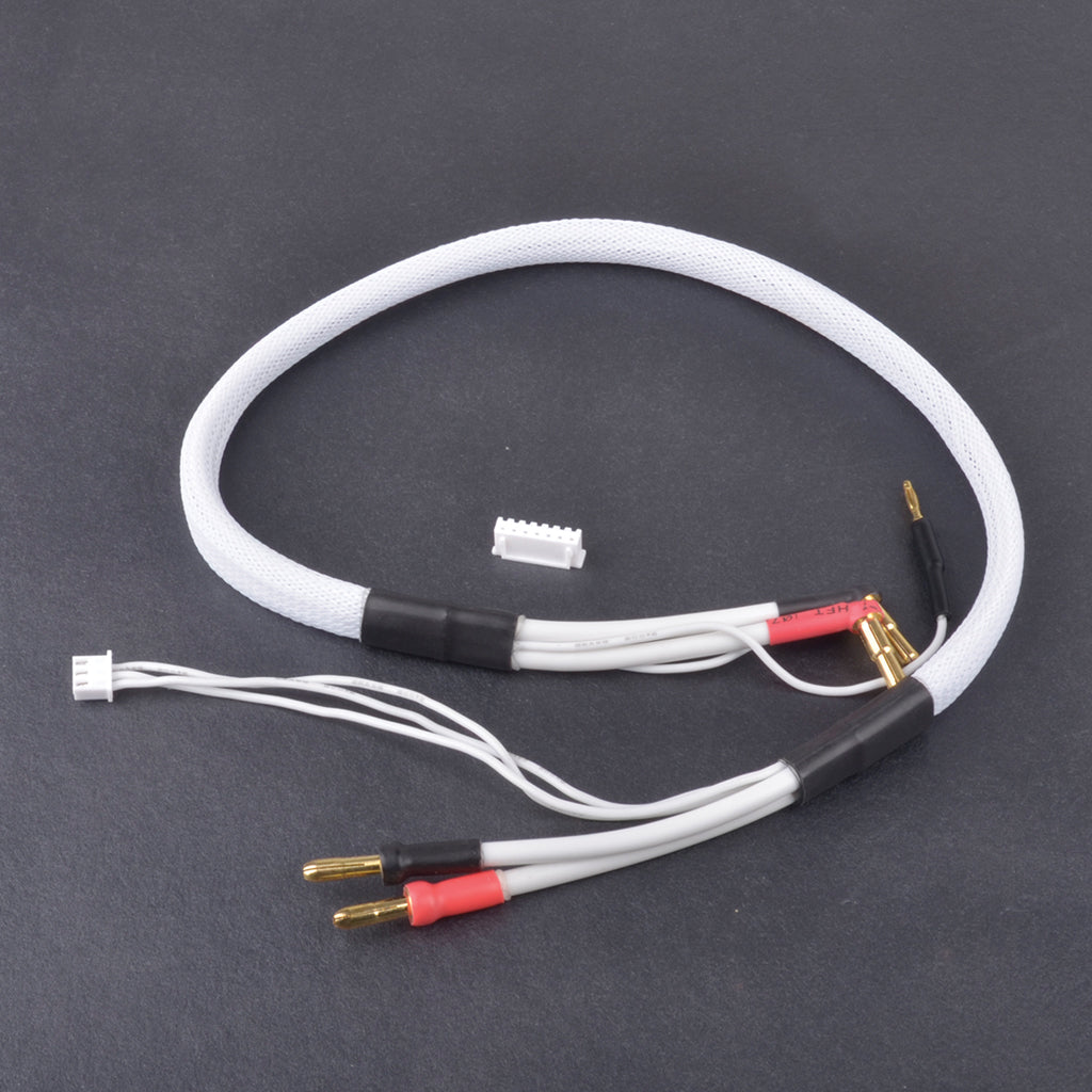 Monkey King RC - Charge Lead XH2S Balance Port-White-1pc - MK2976W