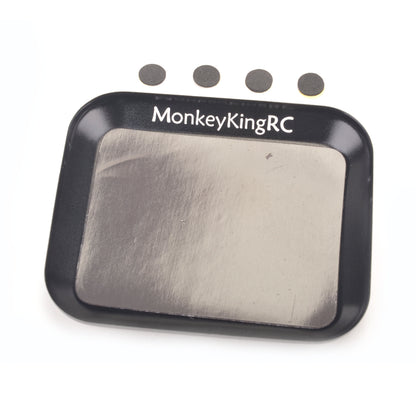 MONKEY KING - RC CAR/BUGGY - MAGNETIC SCREW TRAY 11X9CM - BLACK - MK5414BK