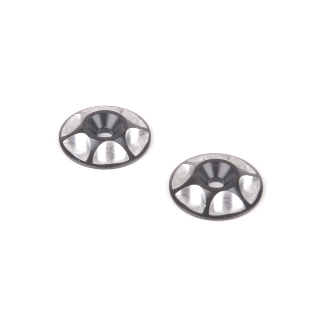 Monkey King RC - Alloy M3 Wing Washer - Black - pk2 - MK5580BK