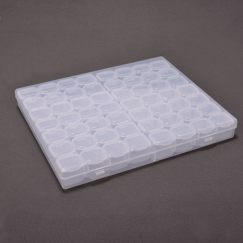 MK RC - Large Hardware Parts Box - 56 Sealed Compartments (Size 208 x 170 x 25mm / Individual Boxes - 20 x 24 x 22mm