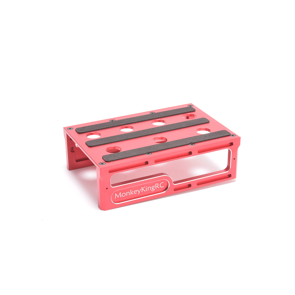 Monkey King RC - Aluminium Luxury Car Stand 1/10th - 1/8th - Red - MK5972R
